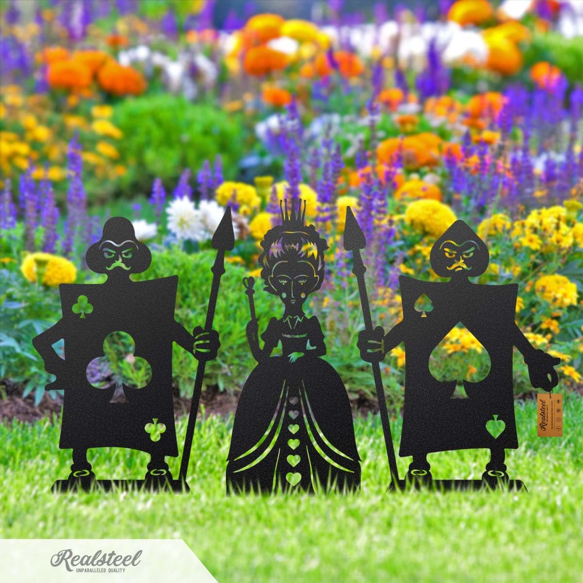 Forest Garden 【PrincessAlice】 Amazon.com : Alice in Wonderland Garden Stakes – Set 2: Queen of